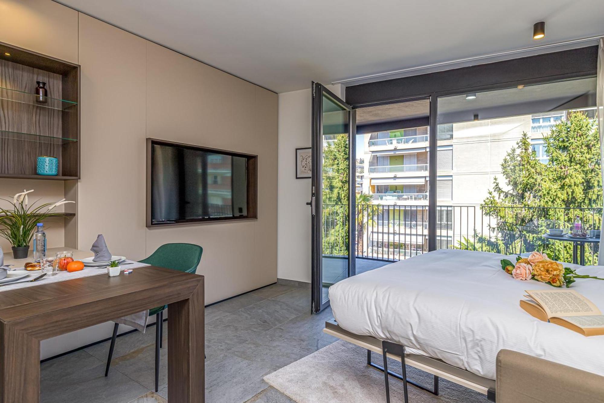 לוגאנו Icon H - Luxury Suites & Apartments מראה חיצוני תמונה